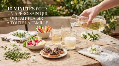 10 minutes pour un apéro sain qui fait plaisir à toute la famille