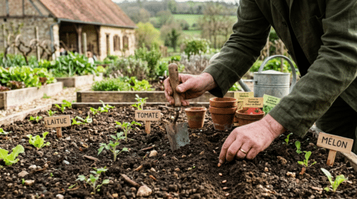 découvrez les 10 étapes clés pour réussir vos travaux de jardin en mars et réussir vos semis de laitues, tomates et melons au potager. conseils pratiques pour un jardin productif dès le printemps.