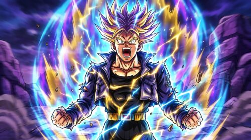 découvrez la nouvelle forme hybride de trunks qui étonne les dieux avec un pouvoir inédit, révélant une force jamais vue dans l'univers dragon ball.