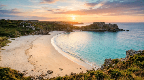 Adieu la Côte d'Azur : cette alternative bretonne offre des plages paradisiaques insoupçonnées