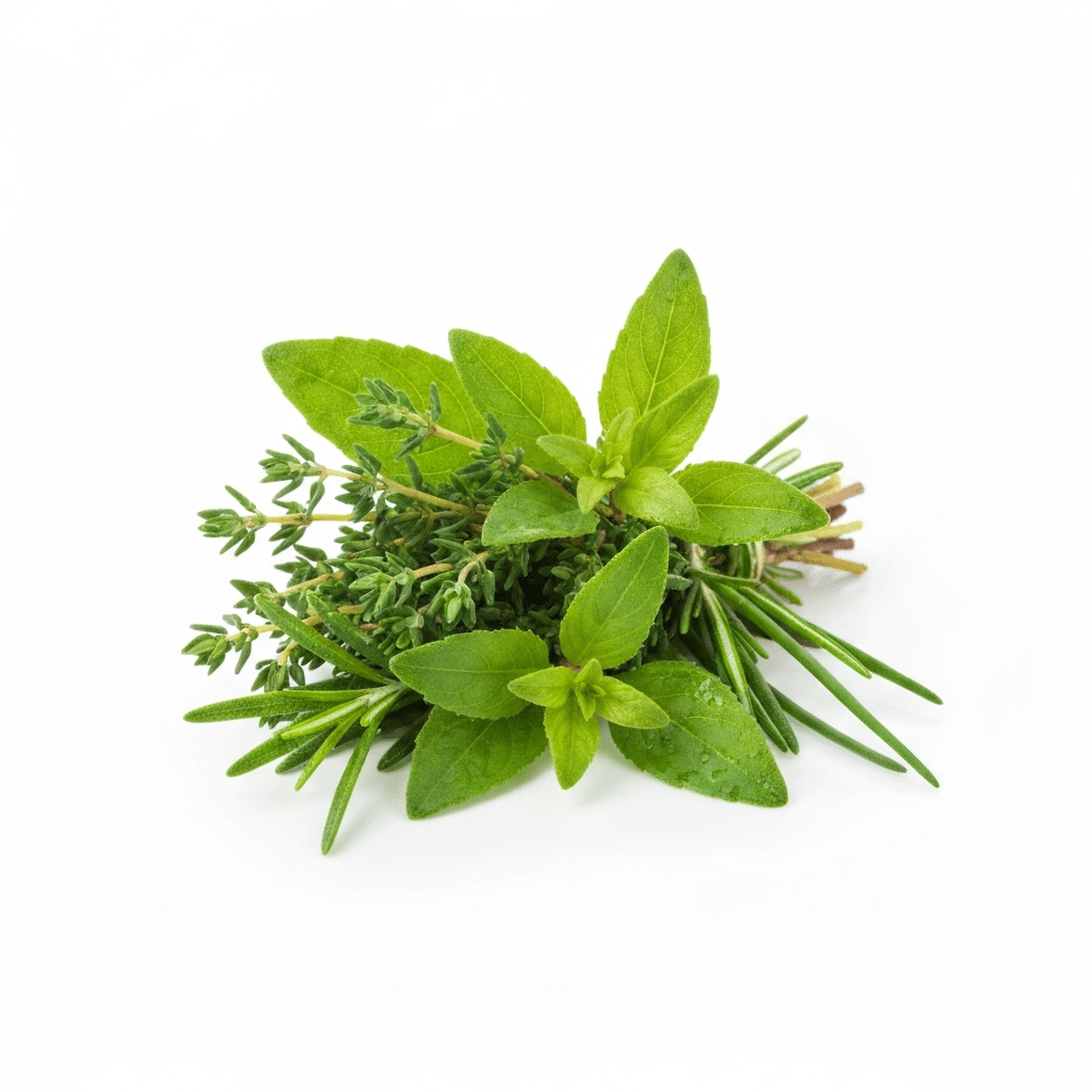 Un petit bouquet de coriandre fraîche