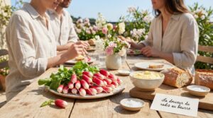 La douceur du radis au beurre évoque mes repas en famille