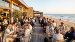 Pornichet : ce restaurant ouvert il y a 3 mois face à la plage est déjà complet tous les soirs