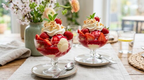 En avril, les fraises Melba parfumées à la menthe font éclore un sourire printanier