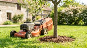 Le piège courant en tondant le gazon qui compromet la santé de vos arbres