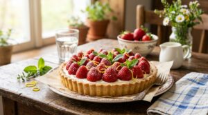 Ma tarte printanière aux fraises séduit et donne envie de reprendre une part